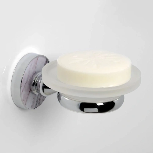 Мыльница WasserKRAFT Aland K-8529 хром Мыльница WasserKRAFT Aland K-8529 хром