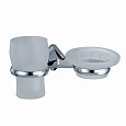 Мыльница WasserKRAFT Aller K-1126 Держатель стакана и мыльницы Мыльница WasserKRAFT Aller K-1126 Держатель стакана и мыльницы