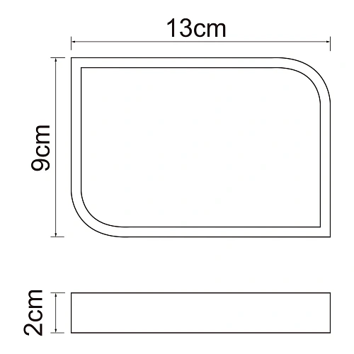 Мыльница WasserKRAFT Elba K-2729 черный Мыльница WasserKRAFT Elba K-2729 черный