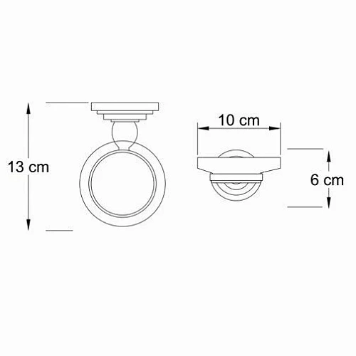 Мыльница WasserKRAFT Isar K-7329 темная бронза Мыльница WasserKRAFT Isar K-7329 темная бронза