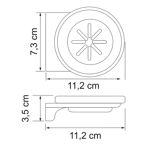 Мыльница WasserKRAFT Kammel K-8329WHITE белый Мыльница WasserKRAFT Kammel K-8329WHITE белый