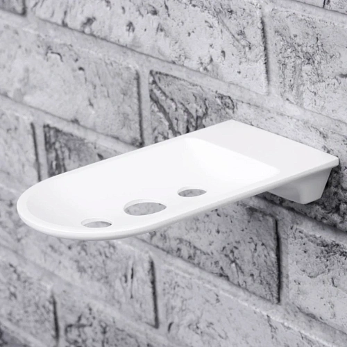 Мыльница WasserKRAFT Kammel K-8369WHITE белый Мыльница WasserKRAFT Kammel K-8369WHITE белый