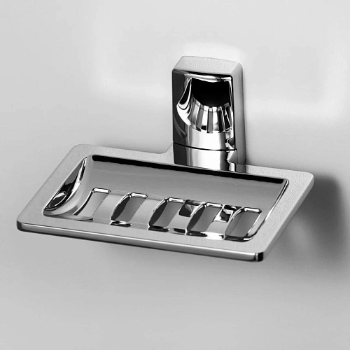 Мыльница WasserKRAFT Leine K-5069 хром Мыльница WasserKRAFT Leine K-5069 хром