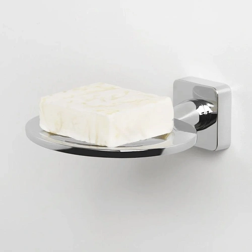 Мыльница WasserKRAFT Lippe K-6569 хром Мыльница WasserKRAFT Lippe K-6569 хром