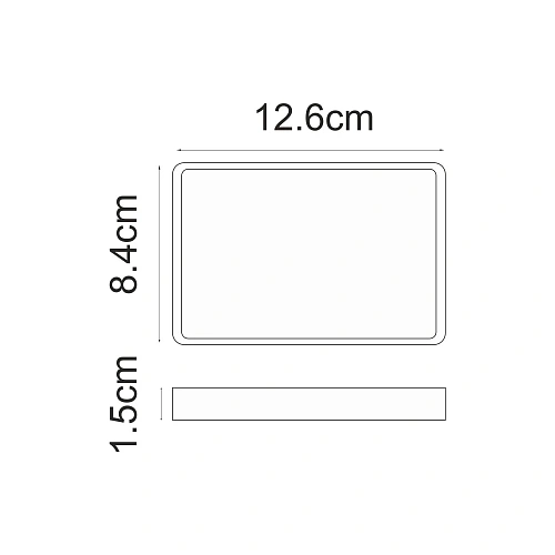 Мыльница WasserKRAFT Mosel K-4529 черный Мыльница WasserKRAFT Mosel K-4529 черный