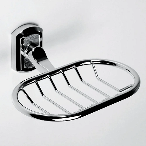 Мыльница WasserKRAFT Oder K-3069 хром Мыльница WasserKRAFT Oder K-3069 хром