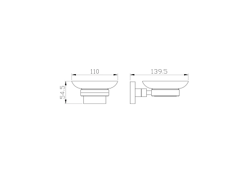 Мыльница Wonzon & Woghand темное золото (WW-8922-DG) Мыльница Wonzon & Woghand темное золото (WW-8922-DG)