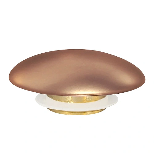 Накладка на донный клапа ABBER AC0014MRG розовое золото матовое, керамика Накладка на донный клапа ABBER AC0014MRG розовое золото матовое, керамика