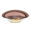 Накладка на донный клапа ABBER AC0014RG розовое золото, керамика Накладка на донный клапа ABBER AC0014RG розовое золото, керамика