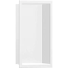Настенный короб Hansgrohe Original с интегрированной рамой 30х15х10 см, 56057700, матовый белый