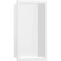 Настенный короб Hansgrohe Original с интегрированной рамой 30х15х10 см, 56057700, матовый белый Настенный короб Hansgrohe Original с интегрированной рамой 30х15х10 см, 56057700, матовый белый