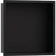 Настенный короб Hansgrohe Original с интегрированной рамой 30х30х10 см 56061670, матовый черный Настенный короб Hansgrohe Original с интегрированной рамой 30х30х10 см 56061670, матовый черный