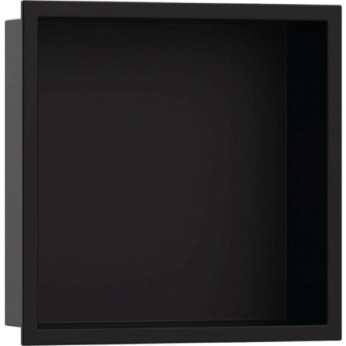 Настенный короб Hansgrohe Original с интегрированной рамой 30х30х10 см 56061670, матовый черный Настенный короб Hansgrohe Original с интегрированной рамой 30х30х10 см 56061670, матовый черный