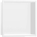 Настенный короб Hansgrohe Original с интегрированной рамой 30х30х10 см 56061700, матовый белый Настенный короб Hansgrohe Original с интегрированной рамой 30х30х10 см 56061700, матовый белый
