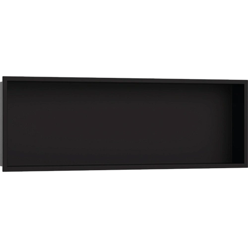 Настенный короб Hansgrohe Original с интегрированной рамой 30х90х10 см 56067670, матовый черный Настенный короб Hansgrohe Original с интегрированной рамой 30х90х10 см 56067670, матовый черный