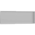 Настенный короб Hansgrohe Original с интегрированной рамой 30х90х10 см 56067800, под сталь Настенный короб Hansgrohe Original с интегрированной рамой 30х90х10 см 56067800, под сталь