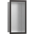 Настенный короб Hansgrohe XtraStoris Individual с дизайнерской рамой 30х15х10 см 56094340, шлифованн Настенный короб Hansgrohe XtraStoris Individual с дизайнерской рамой 30х15х10 см 56094340, шлифованн