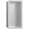 Настенный короб Hansgrohe XtraStoris Individual с дизайнерской рамой 30х15х10 см 56094700, матовый б Настенный короб Hansgrohe XtraStoris Individual с дизайнерской рамой 30х15х10 см 56094700, матовый б