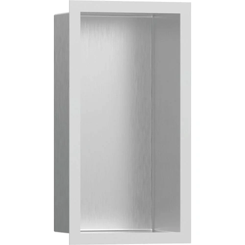 Настенный короб Hansgrohe XtraStoris Individual с дизайнерской рамой 30х15х10 см 56094700, матовый б Настенный короб Hansgrohe XtraStoris Individual с дизайнерской рамой 30х15х10 см 56094700, матовый б