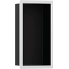 Настенный короб Hansgrohe XtraStoris Individual с дизайнерской рамой 30х15х10 см 56095700, матовый б Настенный короб Hansgrohe XtraStoris Individual с дизайнерской рамой 30х15х10 см 56095700, матовый б