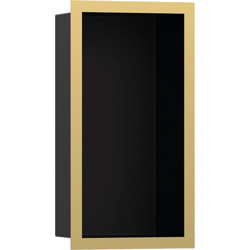 Настенный короб Hansgrohe XtraStoris Individual, с дизайнерской рамой, 30х15х10 см 56095990, полиров Настенный короб Hansgrohe XtraStoris Individual, с дизайнерской рамой, 30х15х10 см 56095990, полиров