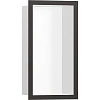Настенный короб Hansgrohe XtraStoris Individual, с дизайнерской рамой, 30х15х10 см 56096340, шлифова Настенный короб Hansgrohe XtraStoris Individual, с дизайнерской рамой, 30х15х10 см 56096340, шлифова