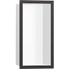 Настенный короб Hansgrohe XtraStoris Individual, с дизайнерской рамой, 30х15х10 см 56096340, шлифова Настенный короб Hansgrohe XtraStoris Individual, с дизайнерской рамой, 30х15х10 см 56096340, шлифова