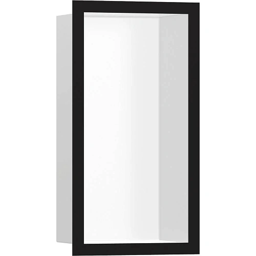 Настенный короб Hansgrohe XtraStoris Individual, с дизайнерской рамой, 30х15х10 см 56096670, матовый Настенный короб Hansgrohe XtraStoris Individual, с дизайнерской рамой, 30х15х10 см 56096670, матовый
