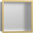 Настенный короб Hansgrohe XtraStoris Individual, с дизайнерской рамой, 30х30х10 см 56097990, полиров Настенный короб Hansgrohe XtraStoris Individual, с дизайнерской рамой, 30х30х10 см 56097990, полиров