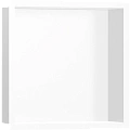 Настенный короб Hansgrohe XtraStoris Individual, с дизайнерской рамой, 30х30х10 см 56099700, матовый Настенный короб Hansgrohe XtraStoris Individual, с дизайнерской рамой, 30х30х10 см 56099700, матовый