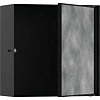 Настенный короб Hansgrohe XtraStoris Rock 30х30х14 см с дверью для облицовки плиткой 56091670, матов