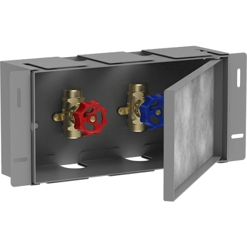 Настенный короб Hansgrohe XtraStoris Safe, с дверью для облицовки плиткой и запорным вентилем, 15х30 56100800. Настенный короб Hansgrohe XtraStoris Safe, с дверью для облицовки плиткой и запорным вентилем, 15х30 56100800.