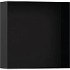 Настенный короб Hansgrohe XtraStoris с открытой рамой 30х30х10 см 56073670, матовый черный Настенный короб Hansgrohe XtraStoris с открытой рамой 30х30х10 см 56073670, матовый черный