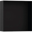 Настенный короб Hansgrohe XtraStoris с открытой рамой 30х30х10 см 56073670, матовый черный Настенный короб Hansgrohe XtraStoris с открытой рамой 30х30х10 см 56073670, матовый черный