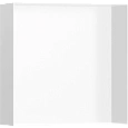 Настенный короб Hansgrohe XtraStoris с открытой рамой 30х30х10 см 56073800, матовый белый Настенный короб Hansgrohe XtraStoris с открытой рамой 30х30х10 см 56073800, матовый белый