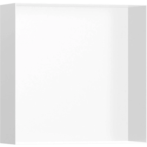 Настенный короб Hansgrohe XtraStoris с открытой рамой 30х30х10 см 56073800, матовый белый Настенный короб Hansgrohe XtraStoris с открытой рамой 30х30х10 см 56073800, матовый белый