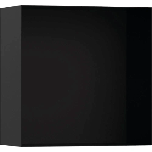 Настенный короб Hansgrohe XtraStoris с открытой рамой 30х39х14 см 56079670, матовый черный Настенный короб Hansgrohe XtraStoris с открытой рамой 30х39х14 см 56079670, матовый черный
