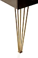 Ножки Boheme Lucido LUCIDO низкие золото пара 775-046-G Ножки Boheme Lucido LUCIDO низкие золото пара 775-046-G