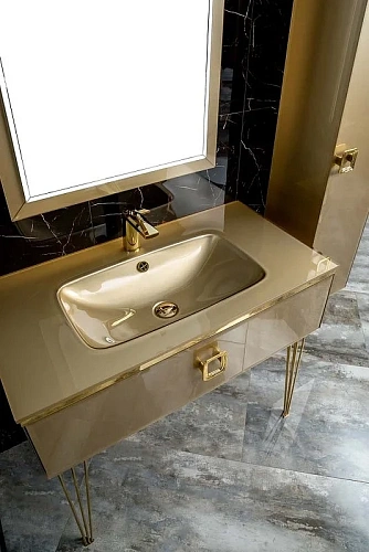 Ножки Boheme Lucido высокие золото пара 775-056-G Ножки Boheme Lucido высокие золото пара 775-056-G