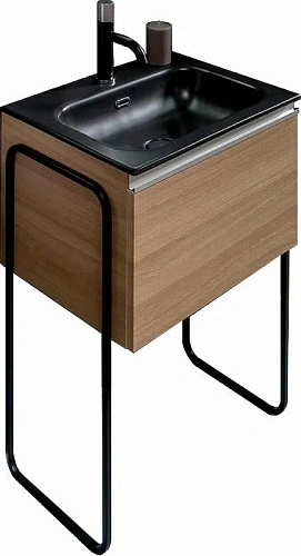 Ножки для мебели Armadi Art 839-A-60 для тумбы Vallessi 60 нержавеющая сталь антрацит (пара) Ножки для мебели Armadi Art 839-A-60 для тумбы Vallessi 60 нержавеющая сталь антрацит (пара)