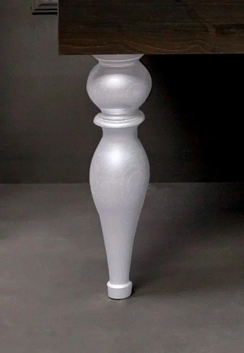 Ножки для мебели Armadi Art 882-W массив белые h36 (пара) Ножки для мебели Armadi Art 882-W массив белые h36 (пара)