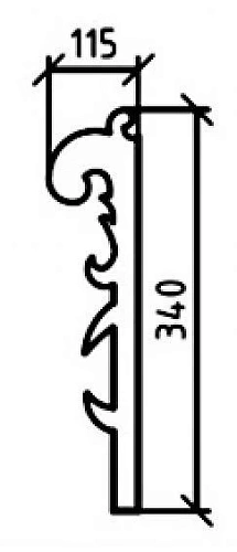Ножки для мебели Armadi Art AJUR 880-CR nova хром, h34 (пара) Ножки для мебели Armadi Art AJUR 880-CR nova хром, h34 (пара)