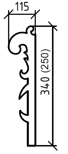 Ножки для мебели Armadi Art AJUR 883-CR nova хром, h25 (пара) Ножки для мебели Armadi Art AJUR 883-CR nova хром, h25 (пара)