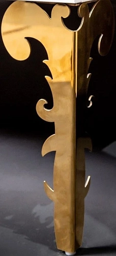 Ножки для мебели Armadi Art AJUR nova 883-G золото, h25 (пара) Ножки для мебели Armadi Art AJUR nova 883-G золото, h25 (пара)