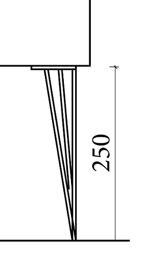 Ножки для мебели Armadi Art LUCIDO 775-025-CR хром пара Ножки для мебели Armadi Art LUCIDO 775-025-CR хром пара