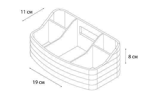 Органайзер Fixsen Glady FX-00-79 фиолетовый Органайзер Fixsen Glady FX-00-79 фиолетовый