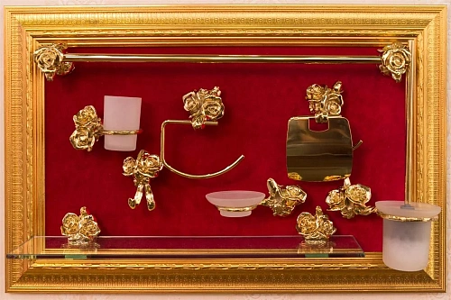 Полка Art&Max Rose (AM-B-0913-Do) золото Полка Art&Max Rose (AM-B-0913-Do) золото