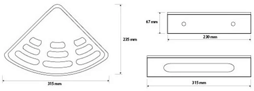 Полка Bemeta CYTRO 102308216 Полка Bemeta CYTRO 102308216