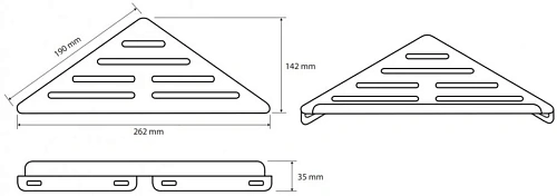 Полка Bemeta WHITE 102308264 Полка Bemeta WHITE 102308264