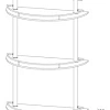 Полка FBS Esperado ESP 082 3-х ярусная Полка FBS Esperado ESP 082 3-х ярусная
